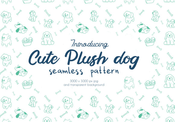 Cute Plush Dog: A Versatile Design for Modern Creativity