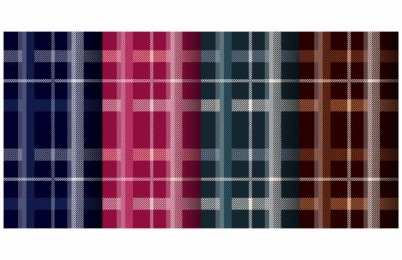 Gingham Pattern Set Textured: A Versatile, Real-World Design Resource