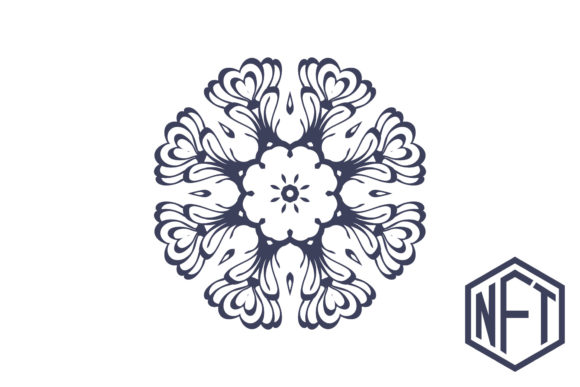 NFT Mandala Ornament: A Versatile Digital Design for Creators, Makers, and Mindful Brands