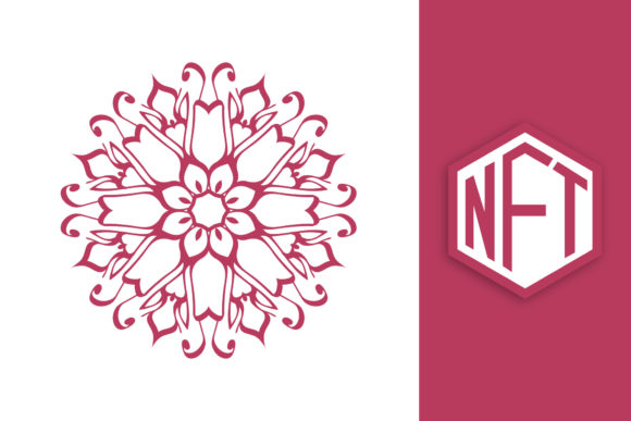 NFT Mandala Ornament Color Style